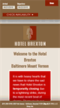 Mobile Screenshot of hotelbrexton.com